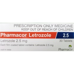 Letrozole 2.5mg 30 Tabs