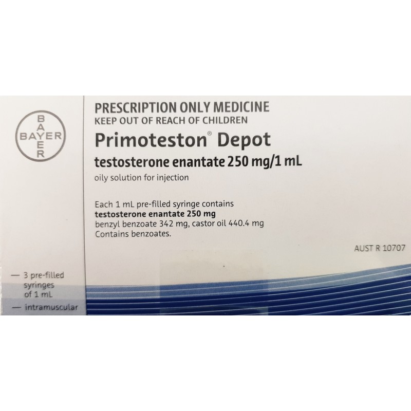 Primoteston Depot 250mg/mL 3mL