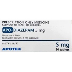 APO Diazepam 5mg 50 Tabs