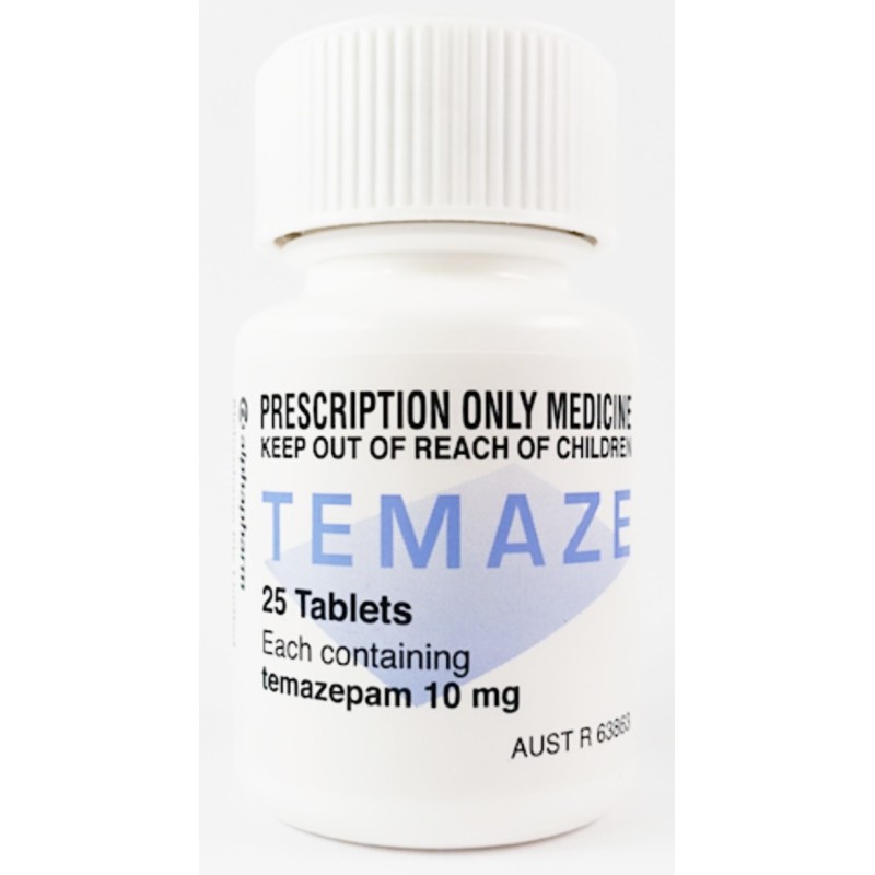 Temaze Temazepam 10mg 25 Tabs