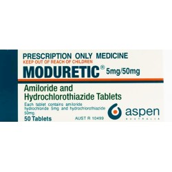 Moduretic 5mg/50mg 50 Tabs