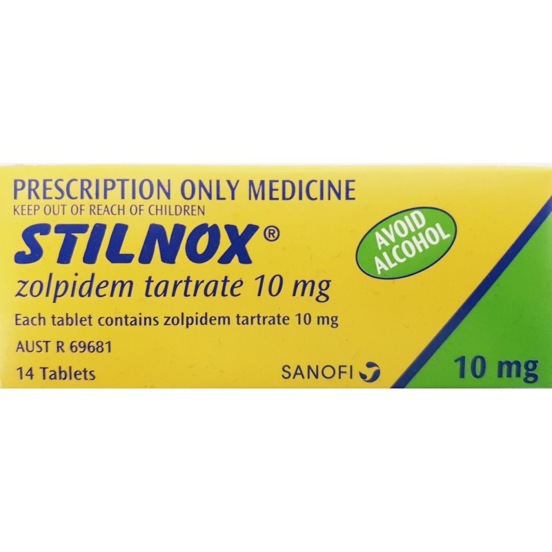 Stilnox Zolpidem 10mg 14 Tabs