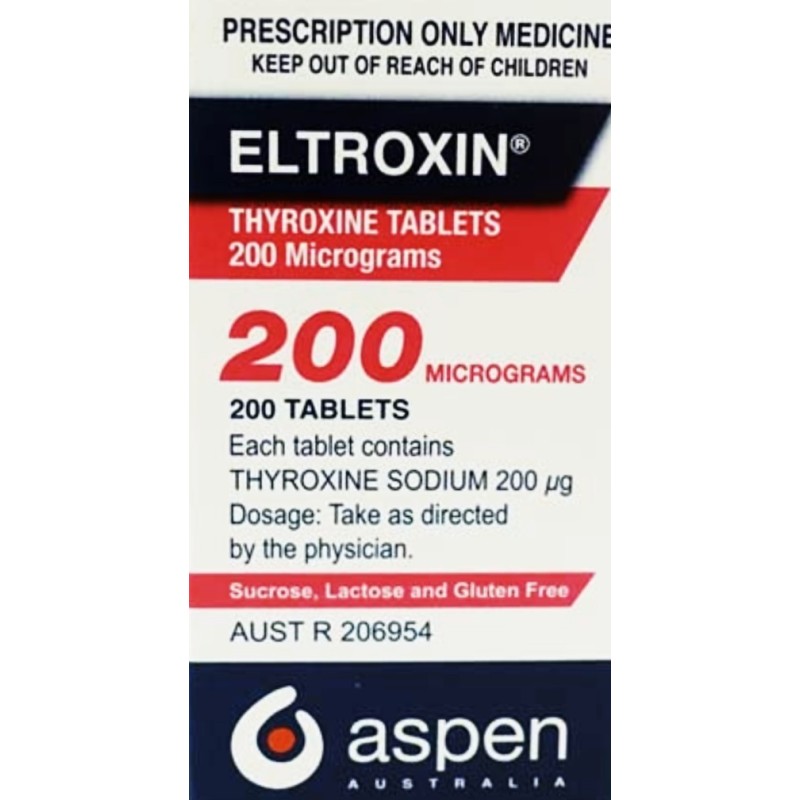 Eltroxin 200mcg 200 Tabs