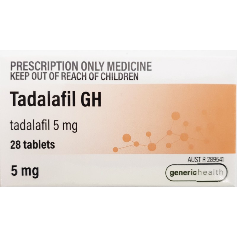 Generic Cialis 5mg 28 Tabs